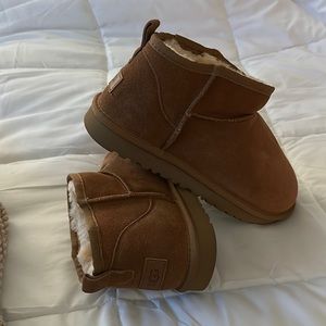 UGG Classic Ultra Mini Water-Resistant Booties.